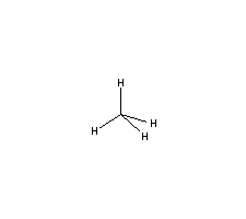 甲烷结构式_74-82-8结构式