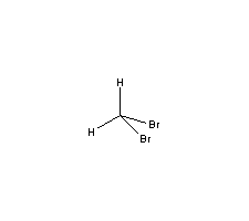 二溴甲烷结构式_74-95-3结构式