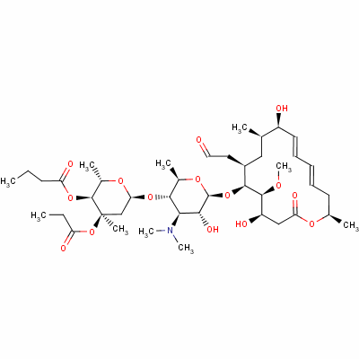 罗他霉素结构式_74014-51-0结构式