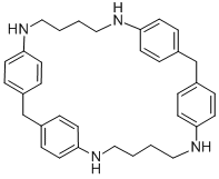 1,6,20,25-四偶氮[6.1.6.1]环苯结构式_74043-83-7结构式