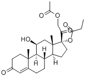 氢化可的松醋丙酯结构式_74050-20-7结构式
