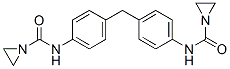 N,N-(亚甲基双-P-苯基)双(氮丙啶-1-甲酰胺)结构式_7417-99-4结构式