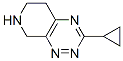 3-环丙基-5,6,7,8-四氢吡啶并[4,3-e][1,2,4]三嗪结构式_741737-39-3结构式