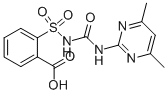 嘧磺隆酸结构式_74223-56-6结构式
