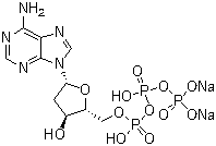 2-Deoxy-adenosin-5-triphosphate tetrasodium salt Structure,74299-50-6Structure