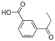 3-丙酰基苯甲酸结构式_74380-71-5结构式