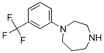 1-(3-三氟甲基苯基)-[1,4]二氮杂烷结构式_74418-15-8结构式
