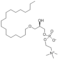 Lyso-PAF(C18)结构式_74430-89-0结构式