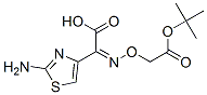 (Z)-2-(2-氨基噻唑-4-基)-2-叔丁氧羰甲氧亚氨基乙酸结构式_74440-02-1结构式