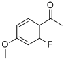 2-氟-4-甲氧基苯乙酮结构式_74457-86-6结构式
