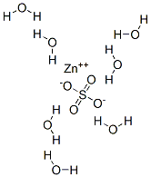 七水硫酸锌结构式_7446-20-0结构式