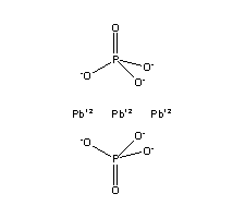 磷酸铅结构式_7446-27-7结构式