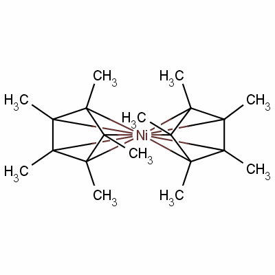 双(五甲基环戊烯)镍结构式_74507-63-4结构式