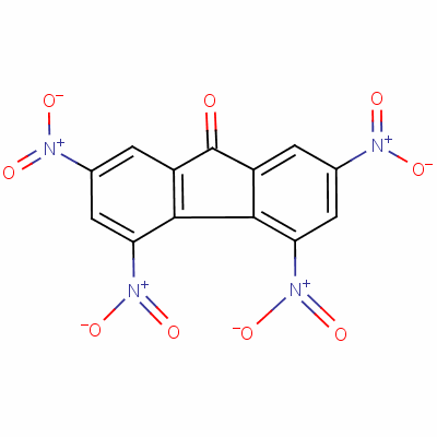 2,4,5,7-四硝基-9-芴酮结构式_746-53-2结构式