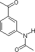 3-乙酰胺基苯乙酮结构式_7463-31-2结构式