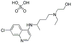 硫酸羟基氯喹结构式_747-36-4结构式