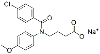 Clanobutin sodium Structure,74755-21-8Structure