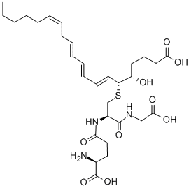 11-Trans leukotriene c4 Structure,74841-69-3Structure