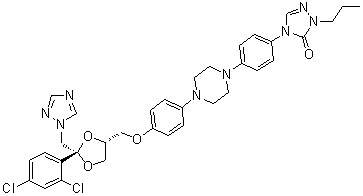伊曲康唑杂质C结构式_74855-91-7结构式