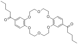 4,4(5)-二戊酰二苯并-18-冠-6结构式_74966-25-9结构式