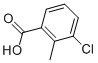 3-氯-2-甲基苯甲酸结构式_7499-08-3结构式