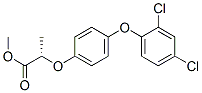(2S)-2-[4-(2,4-二氯苯氧基)苯氧基]丙酸甲酯结构式_75021-72-6结构式