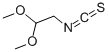 异硫代氰酰基乙醛二甲基乙缩醛结构式_75052-04-9结构式