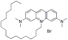 10-十八烷基丫啶橙溴结构式_75168-16-0结构式