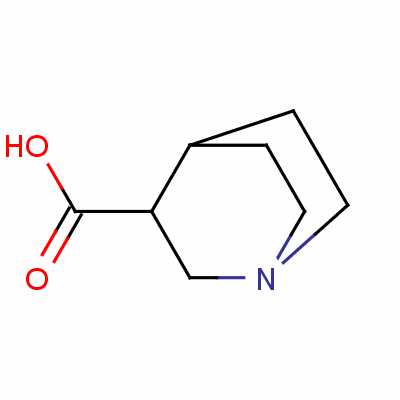 奎宁环-3-羧酸结构式_75208-40-1结构式