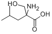 DL-2-异丁基丝氨酸结构式_7522-44-3结构式