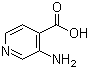 3-氨基异烟酸结构式_7529-20-6结构式