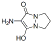 (9ci)-2-氨基-6,7-二氢-3-羟基-1H,5h-吡唑并[1,2-a]吡唑-1-酮结构式_753398-03-7结构式