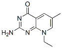 (9CI)-2-氨基-8-乙基-6-甲基吡啶并[2,3-d]嘧啶-4(8H)-酮结构式_753422-57-0结构式