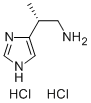(2R)-1-(1H-咪唑-4-基)-2-丙胺二盐酸盐结构式_75614-89-0结构式