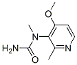 (9CI)-N-(4-甲氧基-2-甲基-3-吡啶)-N-甲基-脲结构式_756481-58-0结构式