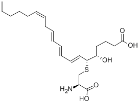 11-Trans leukotriene e4 Structure,75715-88-7Structure