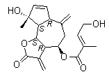 Eupalinilide b Structure,757202-08-7Structure