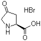 4-酮-L-脯氨酸氢溴酸结构式_75776-67-9结构式