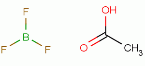 乙酸三氟化硼结构式_7578-36-1结构式
