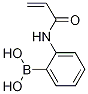 2-丙烯酰胺苯硼酸结构式_758697-66-4结构式