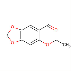 6-乙氧基苯并[1,3]二氧代-5-甲醛结构式_75889-50-8结构式