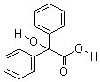 二苯基乙醇酸结构式_76-93-7结构式