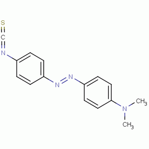 4-(N,N-二甲基氨基)氮杂苯-4-异硫氰酸结构式_7612-98-8结构式