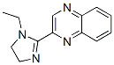 (9CI)-2-(1-乙基-4,5-二氢-1H-咪唑-2-基)-喹噁啉结构式_761368-65-4结构式
