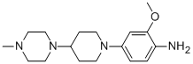 2-甲氧基-4-[4-(4-甲基-1-哌嗪基)-1-哌嗪基]-盐酸苯胺结构式_761440-75-9结构式