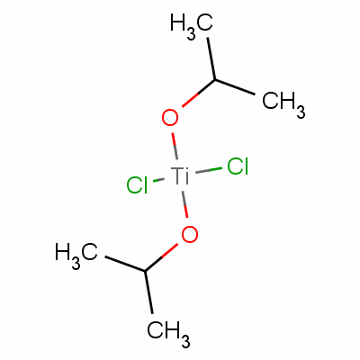 二异丙氧基二氯化钛结构式_762-99-2结构式
