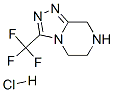 3-(三氟甲基)-5,6,7,8-四氢-[1,2,4]三唑并[4,3-a]吡嗪盐酸盐结构式_762240-92-6结构式