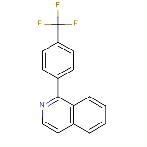 1(4-三氟甲基-苯基-异喹啉结构式_76304-18-2结构式
