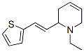 (e)-(9ci)-1-乙基-1,2,3,6-四氢-2-[2-(2-噻吩)乙烯]-吡啶结构式_763044-56-0结构式