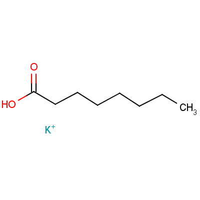 辛酸钾结构式_764-71-6结构式